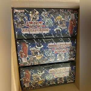 3 Yu-Gi-Oh! Legendary Duelists: Season 1 Box Display [1st Edition]